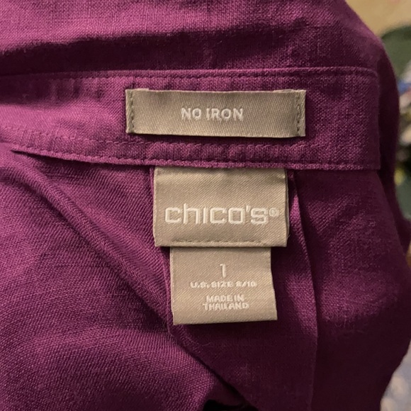 Chico’s Button Down Top - Picture 4 of 4